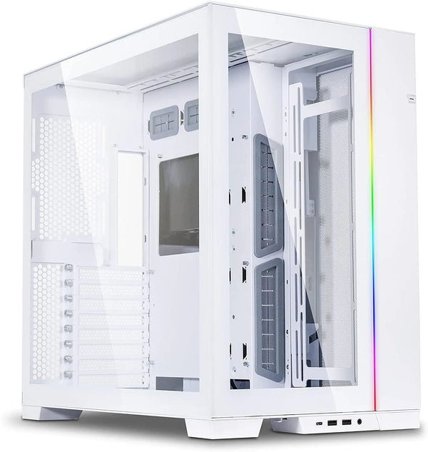 Lian Li O11 Dynamic EVO ATX Full Tower Gaming Case White (No Fans Included) - Anigma